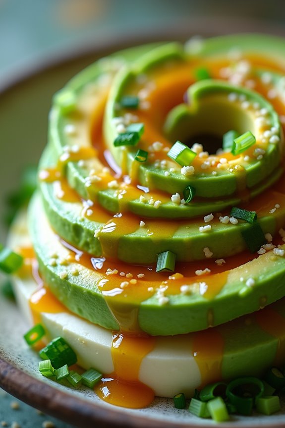 tofu avocado salad experience