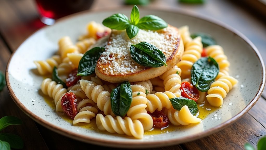 tuscan chicken pasta recipe