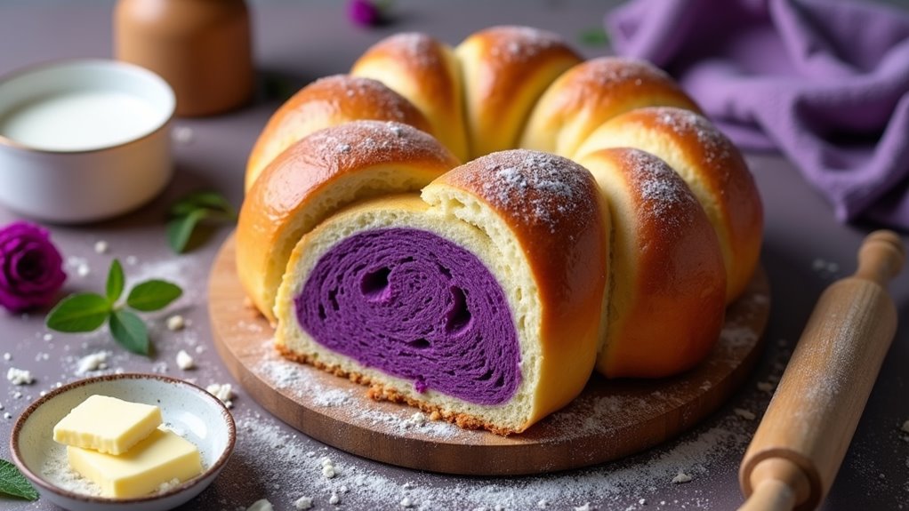 ube milk bread recipe