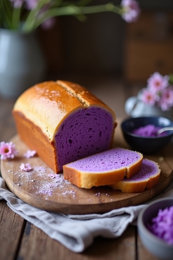 ube milk bread recipe