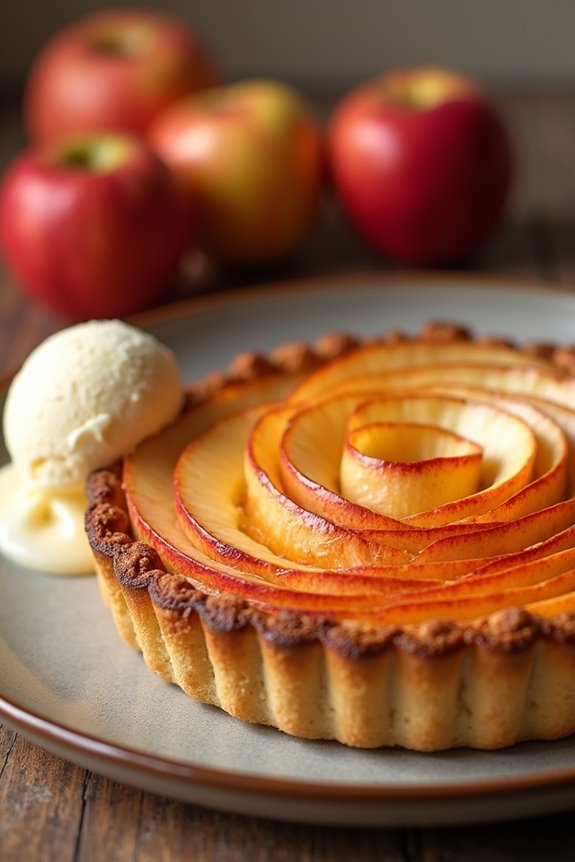 vegan apple tart recipe