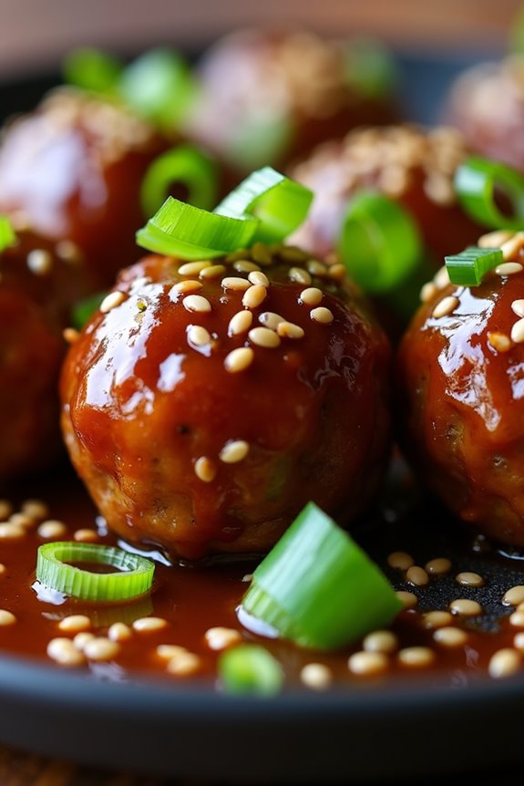 vegan teriyaki meatballs recipe