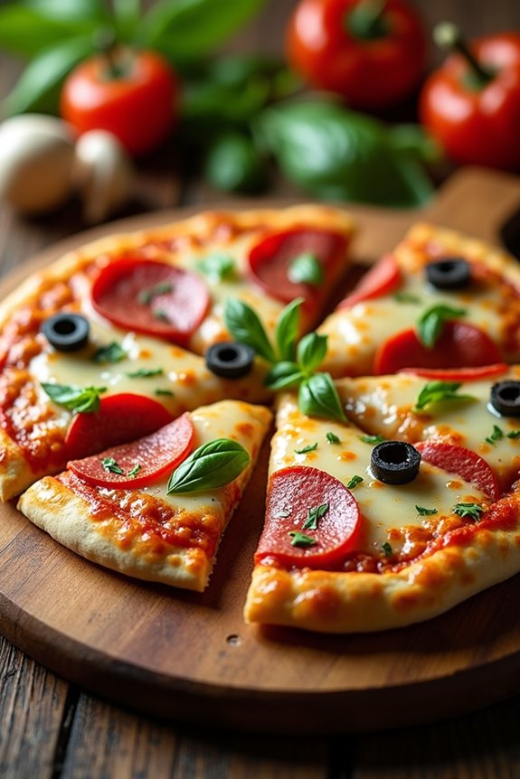 air fryer naan pizza