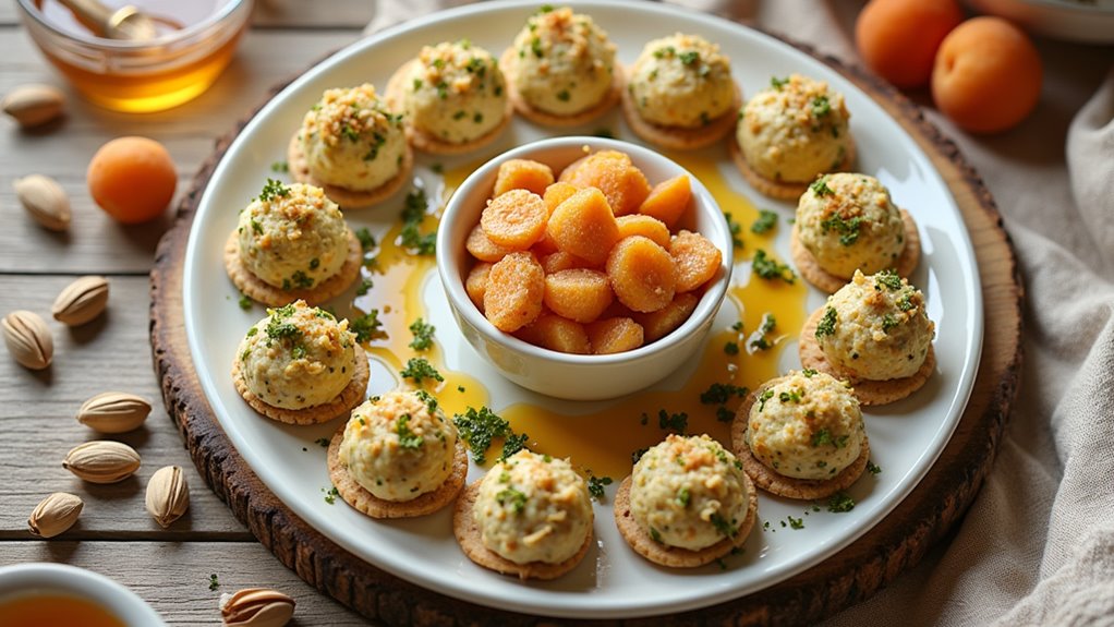 apricot and goat cheese