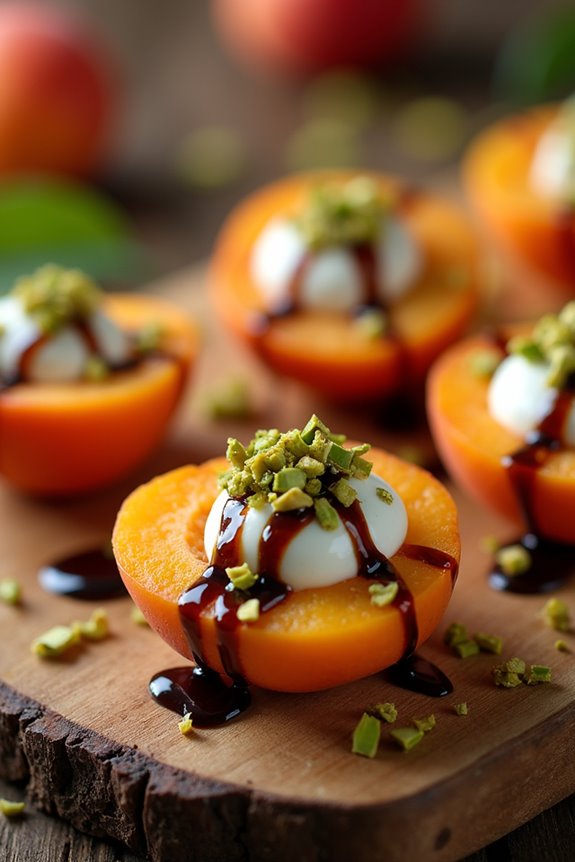 apricot goat cheese bites