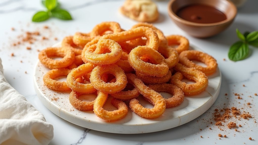 baked churro chips recipe