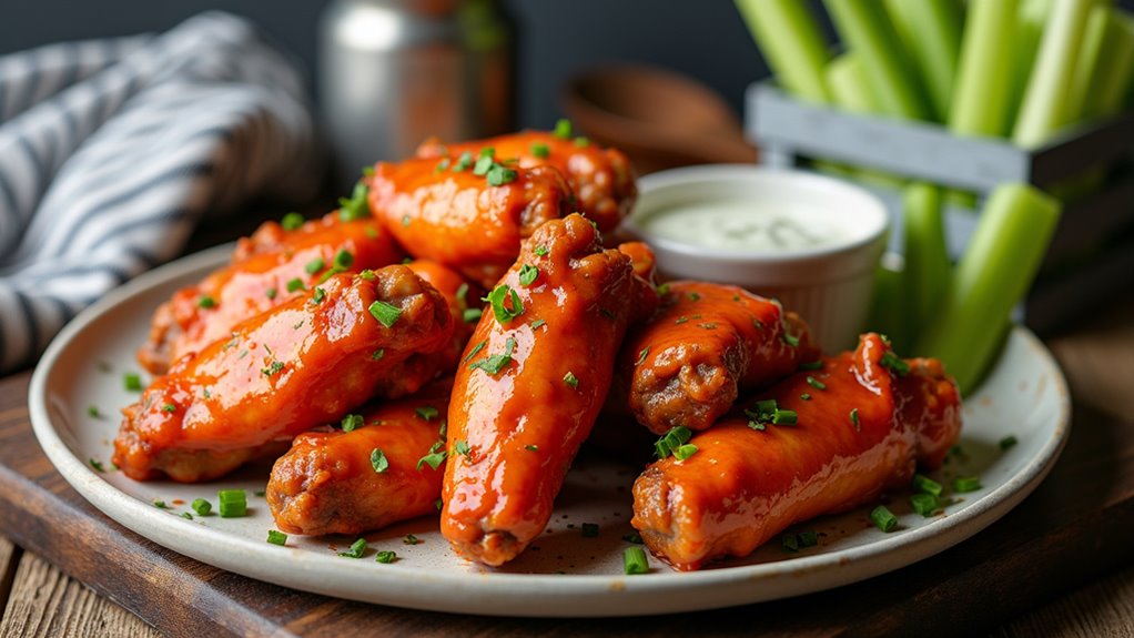bold spicy buffalo wings