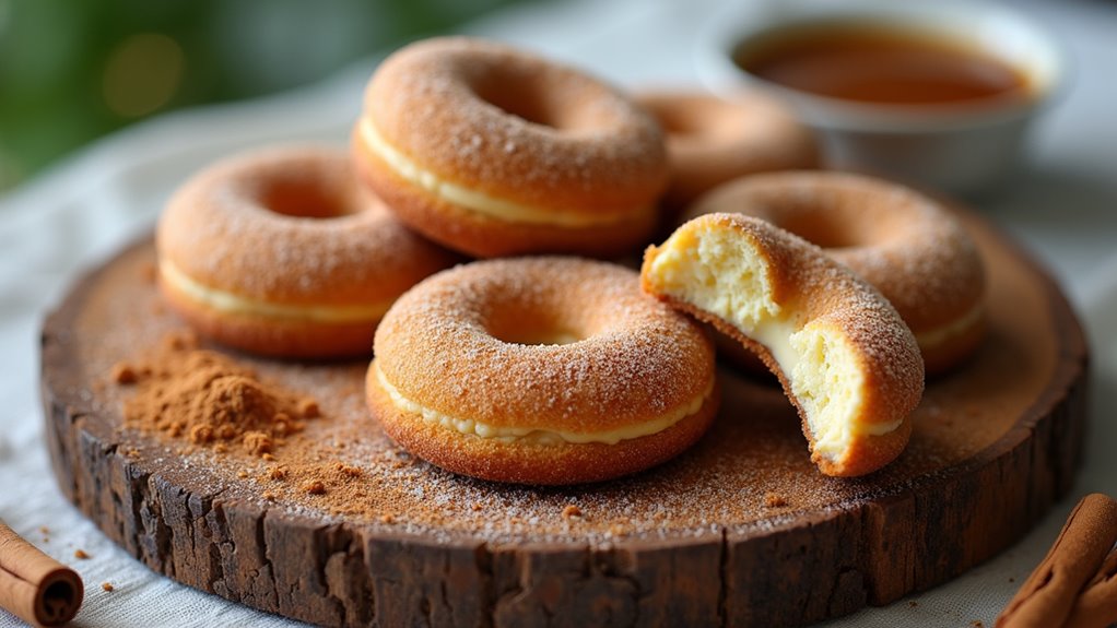 cinnamon cheesecake donut cookies