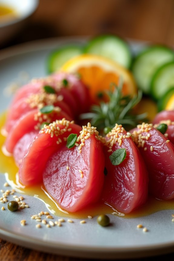 citrus tuna crudo recipe