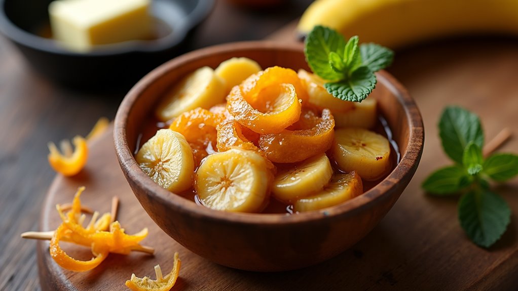 comforting roasted banana dessert