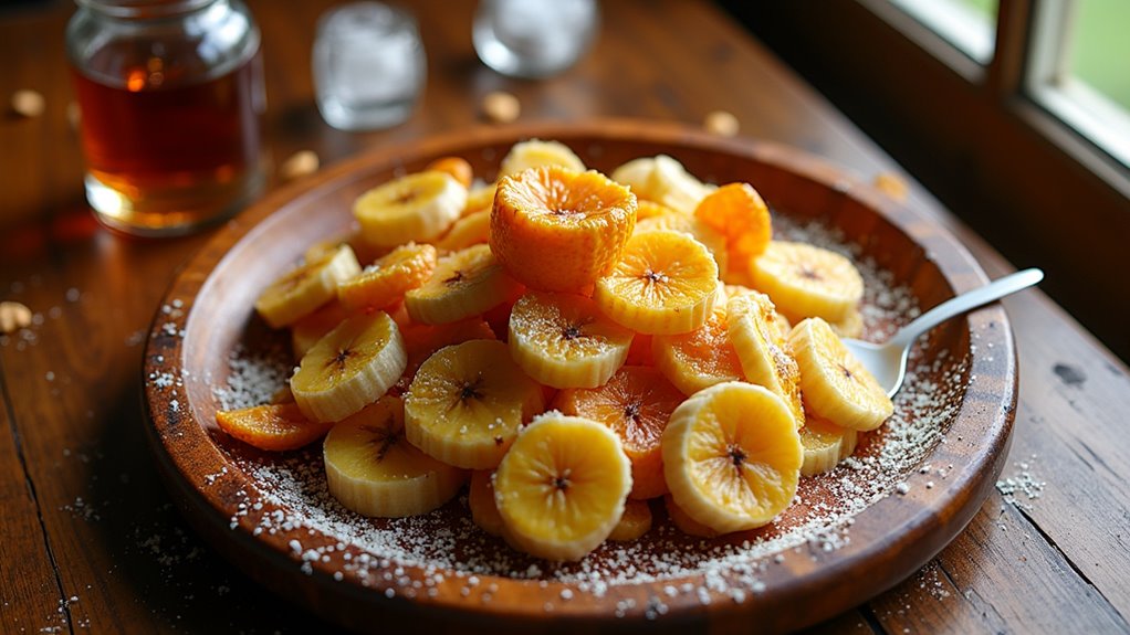 comforting roasted banana treat