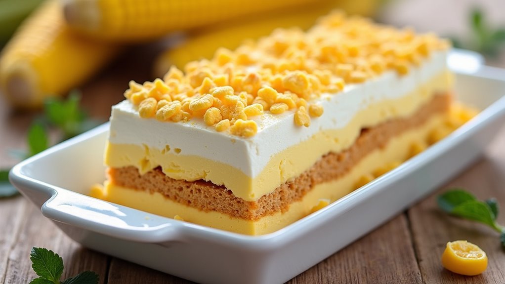 creamy corn dessert delight