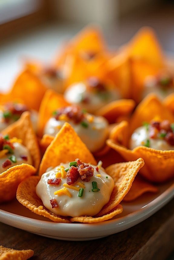 creamy stuffed doritos heaven