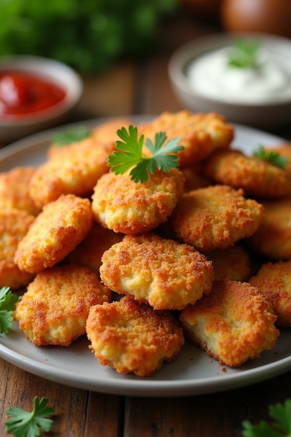 crispy vegan chicken nuggets