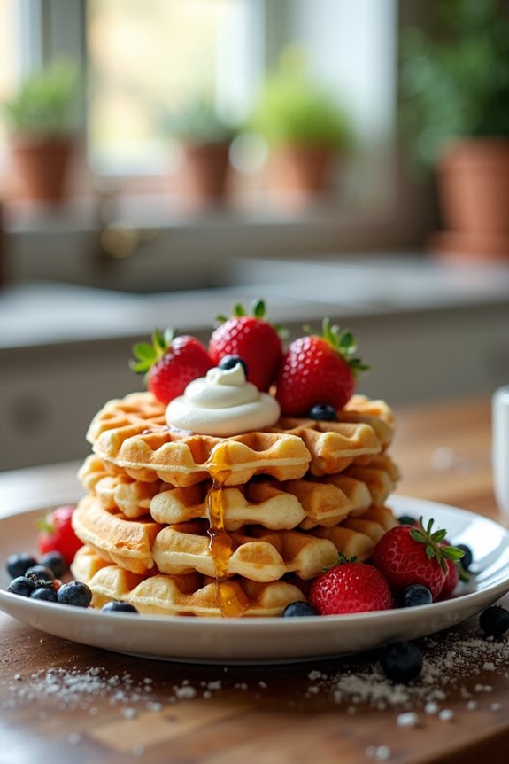 crispy waffles made easy