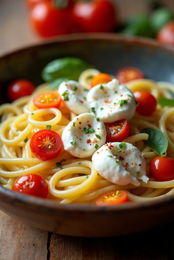 culinary adventure with pasta