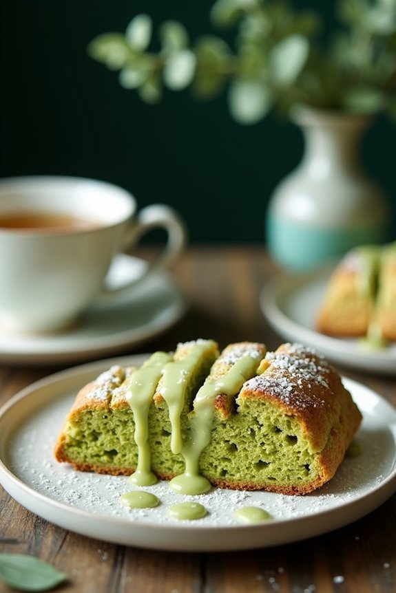 delicious matcha scones recipe