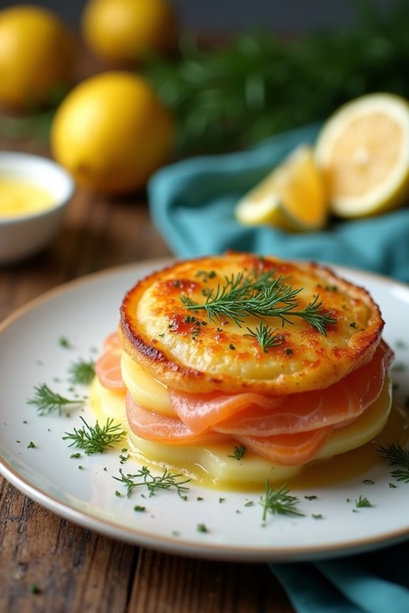 delicious swedish salmon pudding