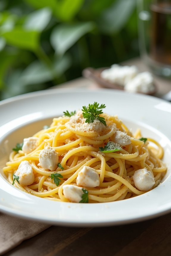 delightful crab linguine adventure