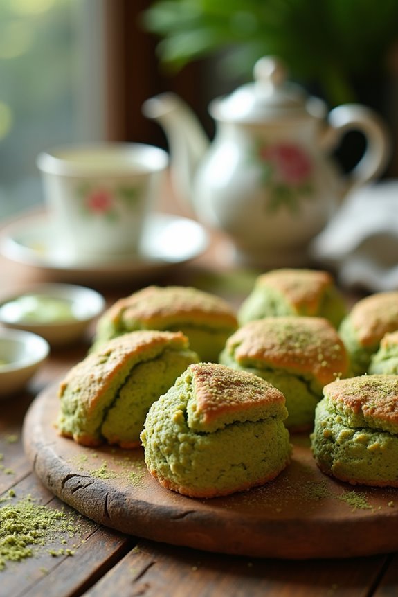 delightful matcha scone experience