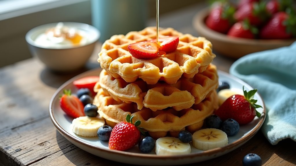 healthy protein waffles recipe