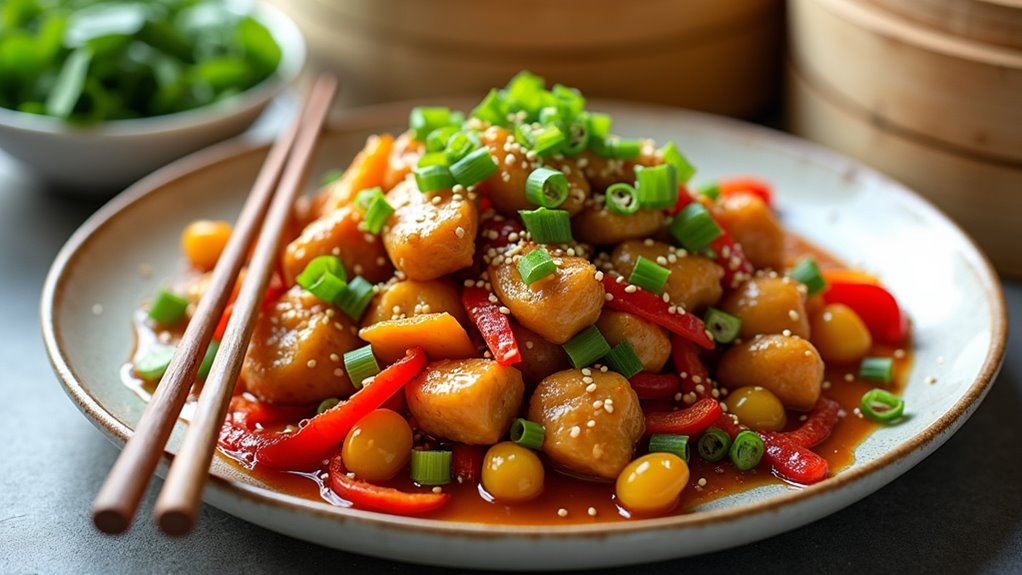healthy sesame chicken recipe