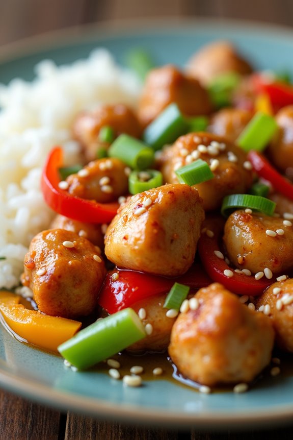 healthy sesame chicken recipe