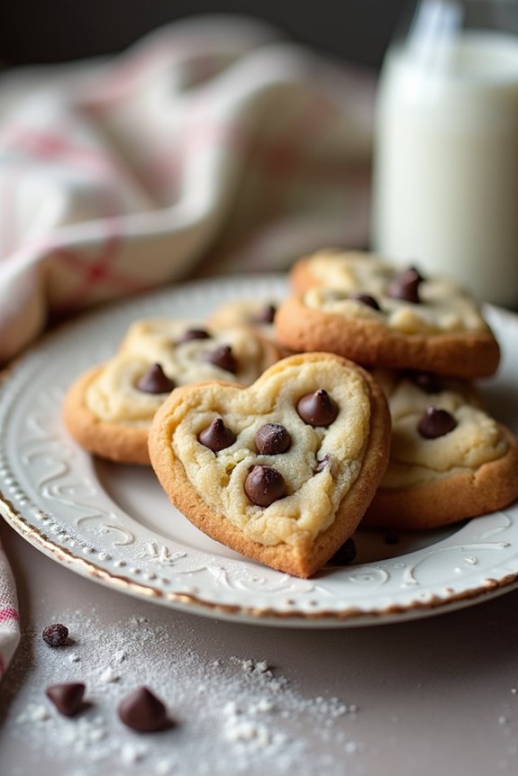 heart shaped cookie baking instructions
