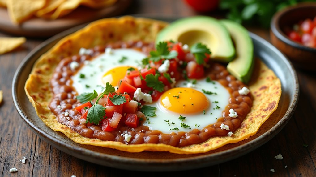 joyful huevos rancheros morning