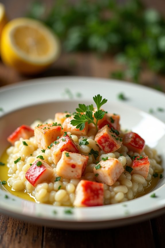 lobster risotto cooking instructions