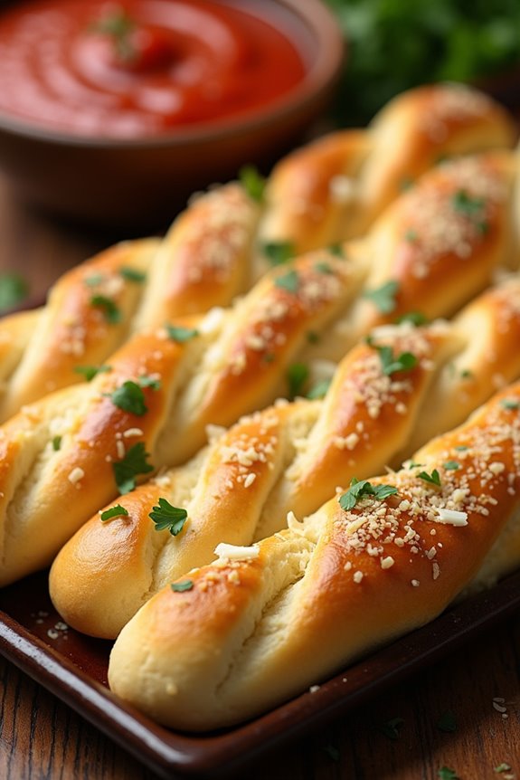make delicious breadsticks easily