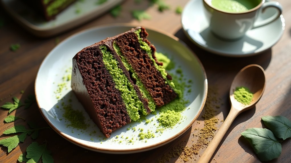 matcha cocoa dessert recipe
