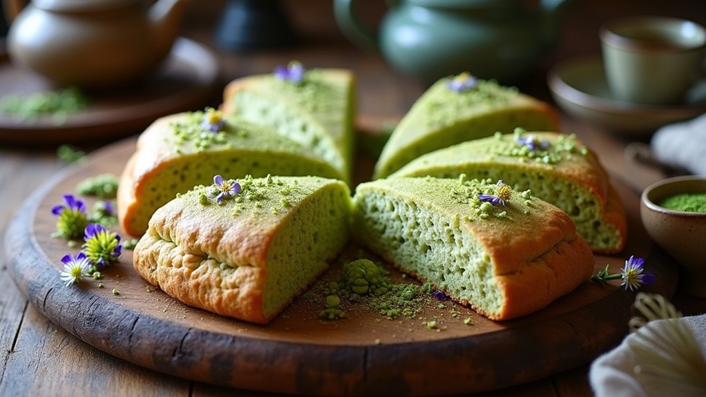 matcha infused scone delight