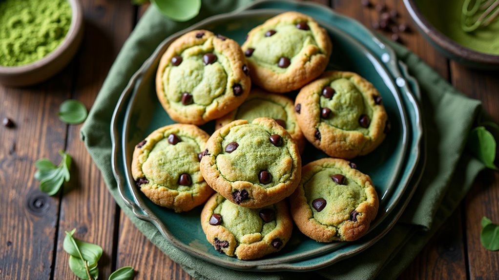 matcha mochi cookie delight