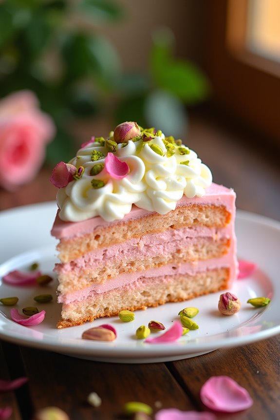 rose milk cake recipe