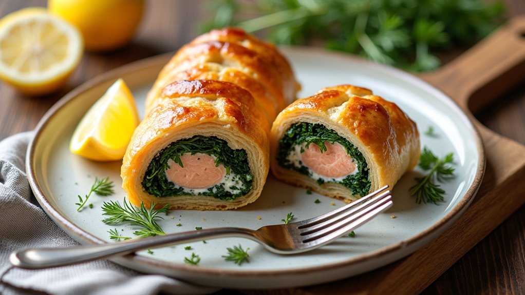 salmon wellington for celebrations