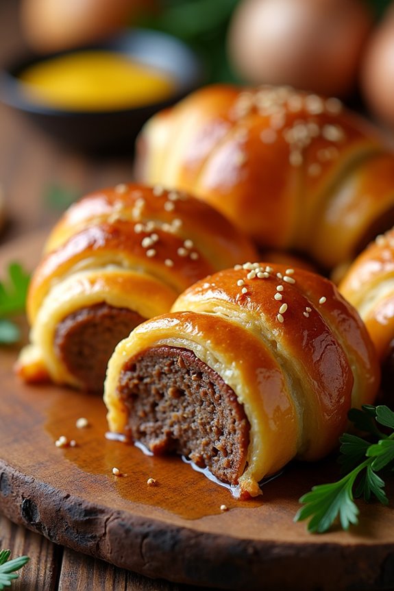savory french onion rolls