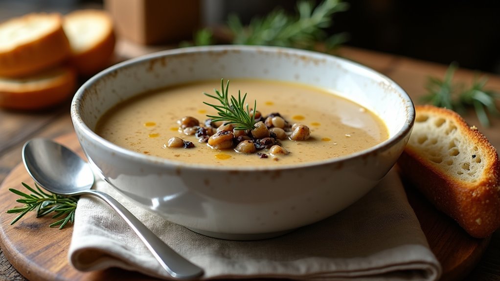 savory umami mushroom soup