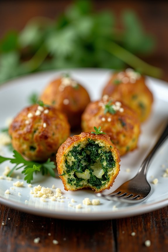 spinach balls appetizer recipe