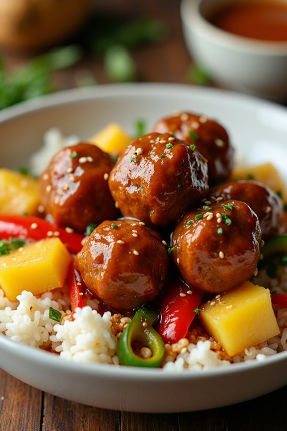 sweet and sour meatballs recipe