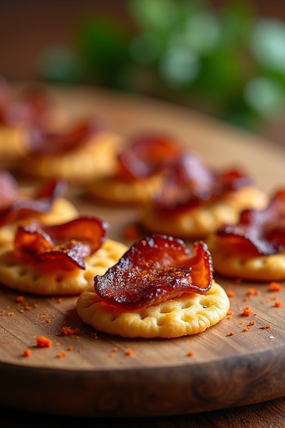 sweet and spicy beef bacon