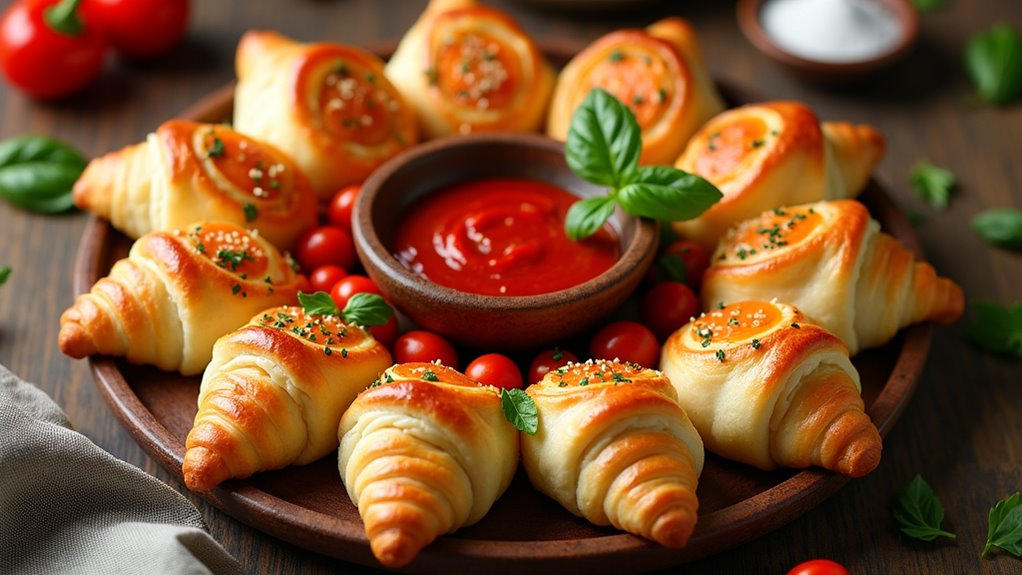 tasty snack pizza bites