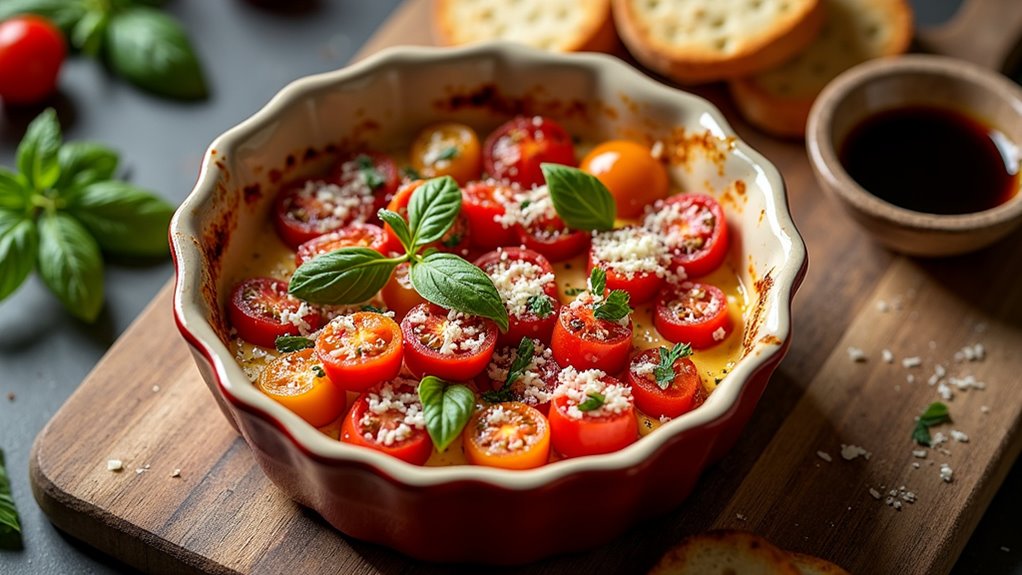 tomato goat cheese pops